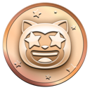 GitHub Starstruck achievement badge, bronze tier